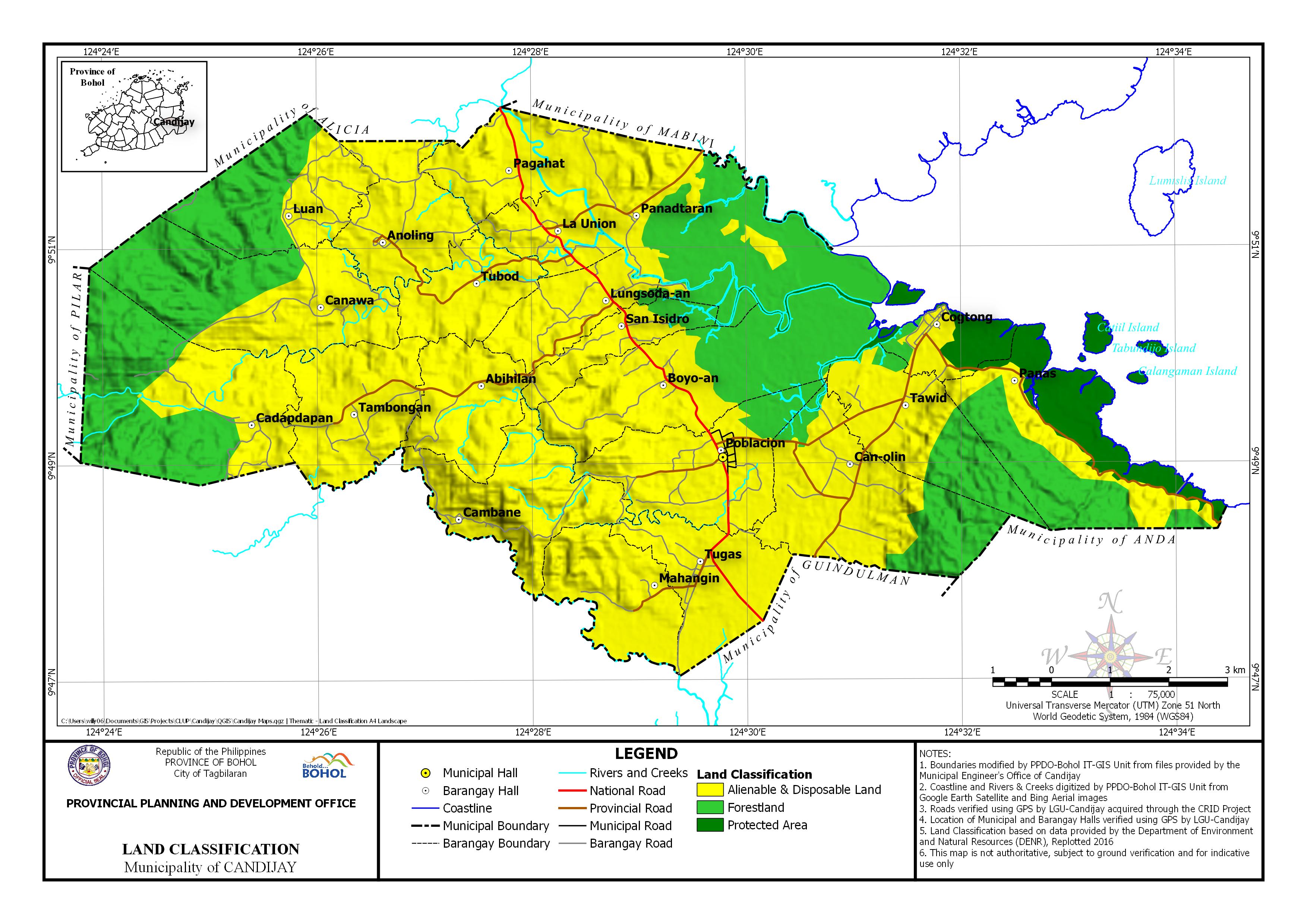 Land Classification Map